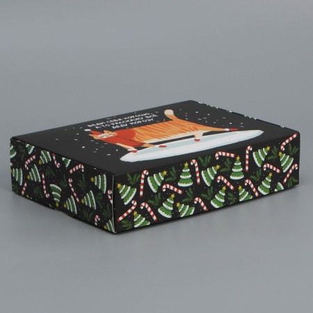 Folding box “Fuck good”, 21 x 15 x 5 cm, new year-2