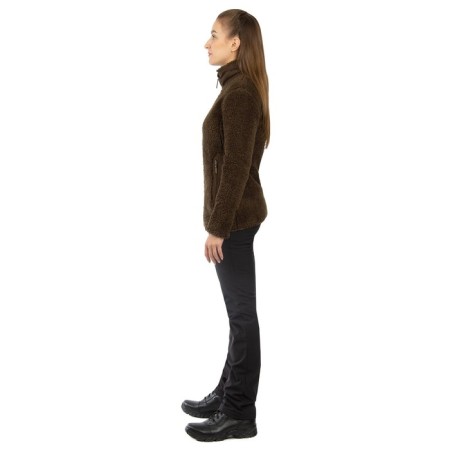 Women's sweatshirt Pride Manchester, fleece, brown, rr 48-50 growth 158-164-4
