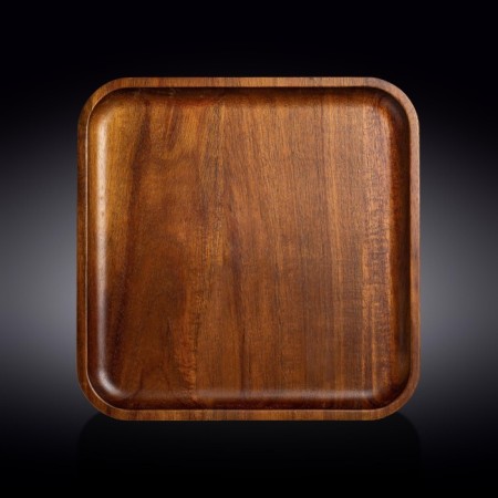 Wilmax England Acacia dish, size 33x33 cm-1