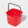 Differential bucket, 2.8 l, 17.6 × 18.5 × 15 cm, red