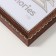 Photo frame plastic "Brown style" 15x21 cm, brown