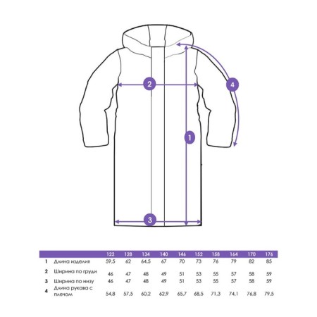 PlayTode boy jacket, height 128 cm-9