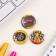 Icons sunset set 3 pcs d = 25 mm "Racing" 7x7 cm