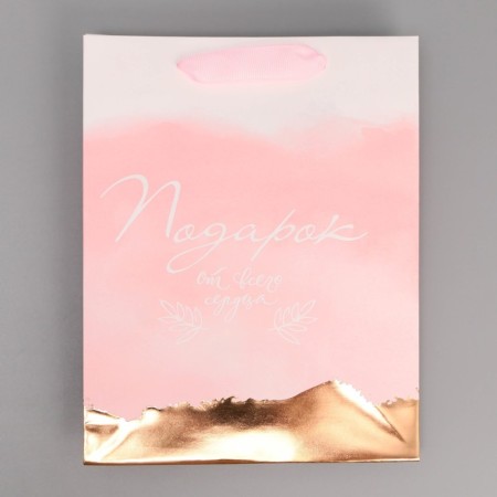 Package Gift Laminated Vertical, packaging, “Sincere feelings”, MS 18 x 23 x 10 cm-1