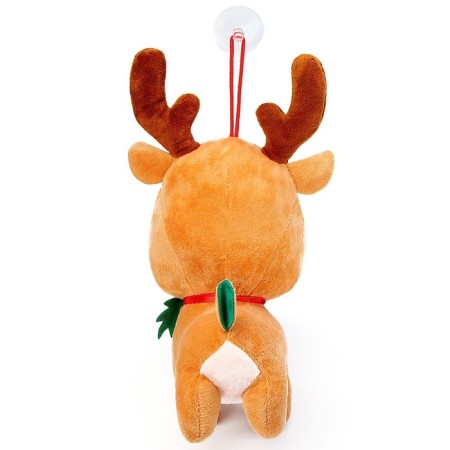 Soft toy "Olenenok", 17 cm, brown color-3