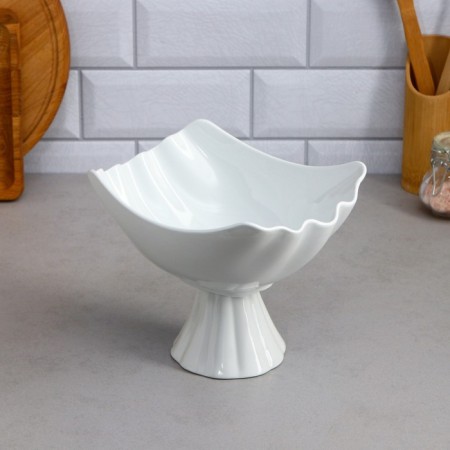 Salad bowl, with a stand, 1.2 l, porcelain, Iran