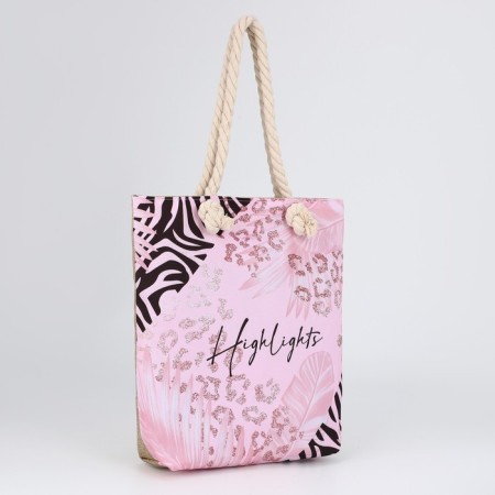 Women's beach bag "Highlights", 35x40 cm-2