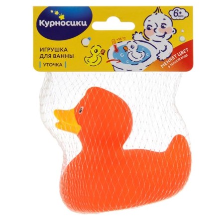 Toy for the bath "Duck", changes color-1