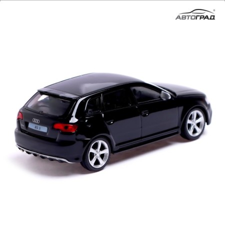 Metal machine Audi RS3 Sportback, 1:43, black color-3