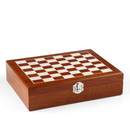 Set 6 in 1: Flaw 8 OZ, pile, funnel, cards, cubes 5 pcs, chess, 18 x 24 cm-9