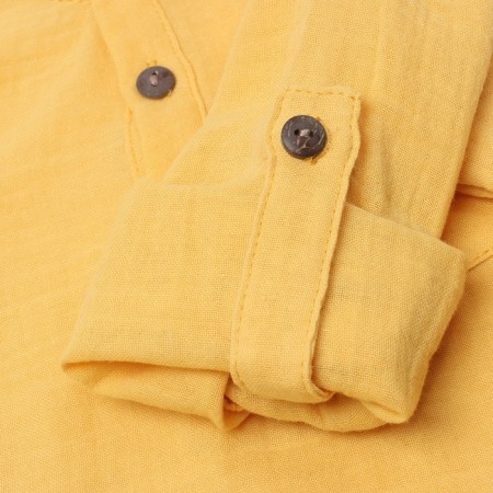 Children's set (longshille/pants), yellow color, height 98cm-10