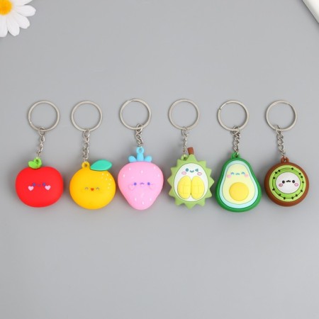 Trick Rubber "Fruit with face" MIX 5.7x4.3x2.5 cm