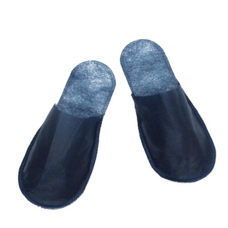 Disposable slippers Economy blue, closed cape