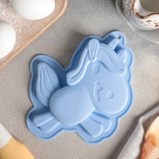 Baking unicorrh alloy baking uniform, silicone, 18 × 14.5 cm, mix color