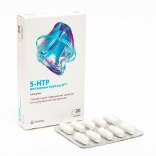 Complex 5-hydroxitriptophanes and vitamins of group B vitatek, 20 capsules of 500 mg.