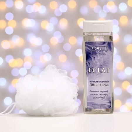 Gift set Eclat Woman: shower gel, 250 ml+ washcloth mix-3