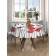 The tablecloth "Flower kiss", round, Saten, d = 150 cm