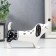 Souvenir Ceramics "Dachshund in shorts" White-black 9.3x5.3x13.7 cm