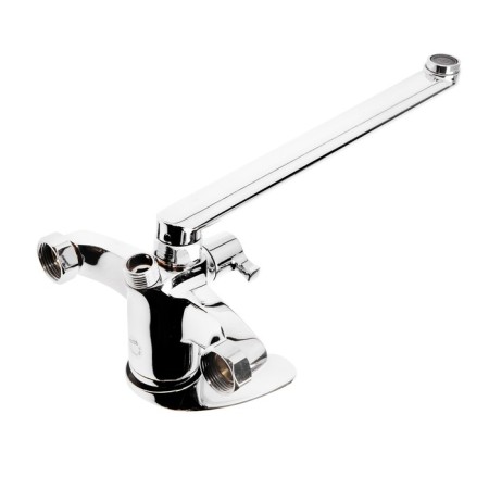 Everest bathtub "Everest" B22-024, single-leaf, flat spout, shower, chromium-1