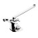 Everest bathtub "Everest" B22-024, single-leaf, flat spout, shower, chromium