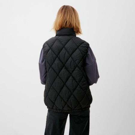 Women's vest at the lightning collorista, Black color, rr 48-4