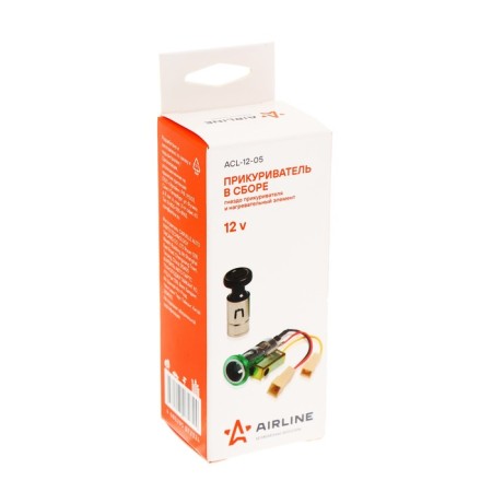 Airline cigarette lighter, for a/m VAZ 2108-099, Oka, 2141, Gazelle, Tavria-5