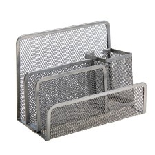 Chancellery trifle stand 4 compartments, gray, mesh