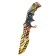 Wooden knife hunting "Tiger", length 25 cm