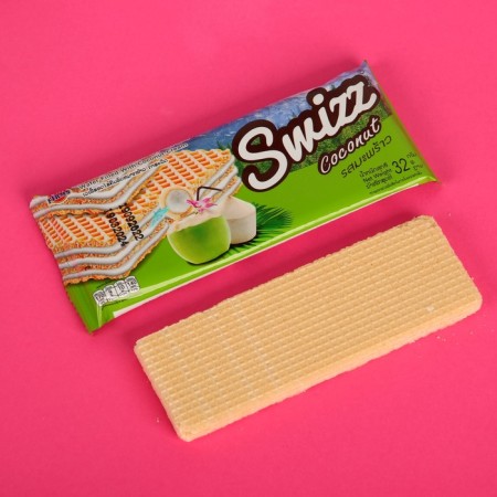 Waffles with cream cream "Swizz", 32 g