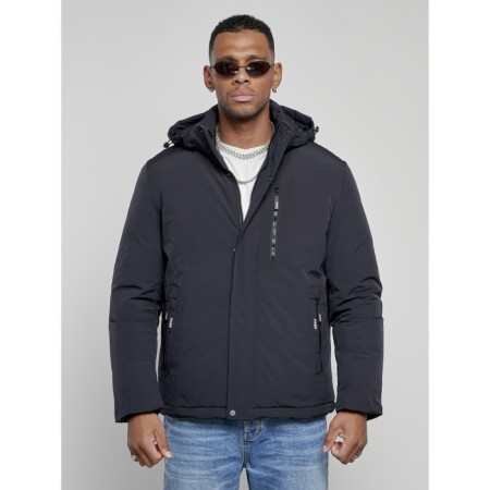 Sports male winter, size 58, dark blue color-6