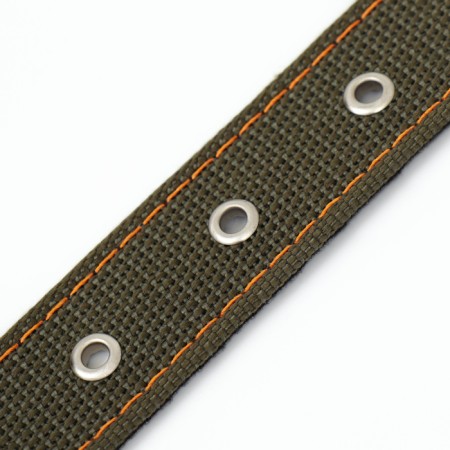 Sprinkle collar with lining, 72 x 3.5 cm, Osh 45-60 cm, khaki-6