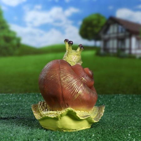 Garden figure "Snail crawls" 25x14x15cm-3