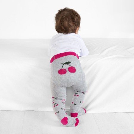 Children's tights, height 62-68 cm, color gray color-1