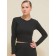 Women's longing, size 42, black color