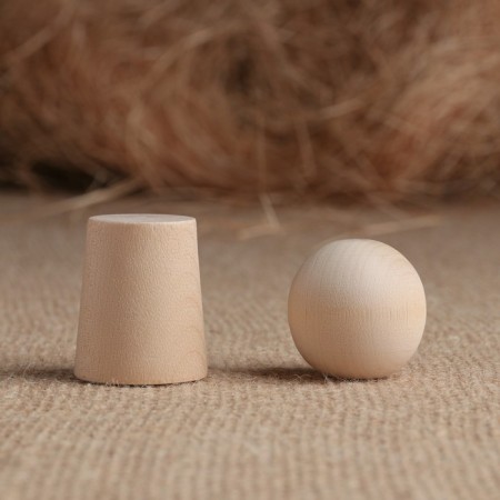 Set for board games "Ball and cone truncated", workpiece