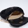 Cross-Body bag on the valve, black color