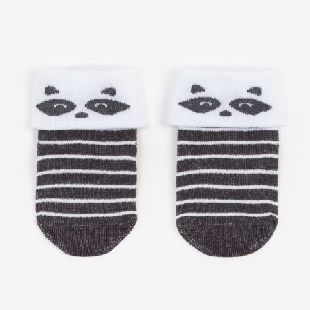 Children's socks with a gate crumb I am a “raccoon”, size 12-14 cm