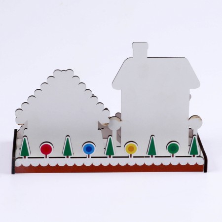Diamond embroidery "Santa Claus in the harness" Interior decor-3