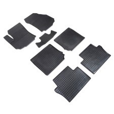 Rubber rugs ’grid’ for Opel Zafira II, 2005-