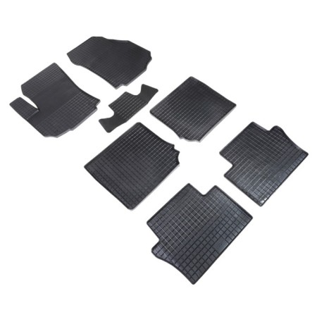 Rubber rugs ’grid’ for Opel Zafira II, 2005-
