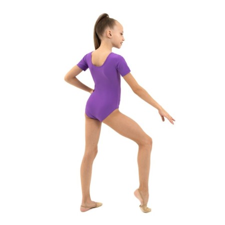 A swimsuit for gymnastics and dancing Grace Dance, p. 28, purple color-4