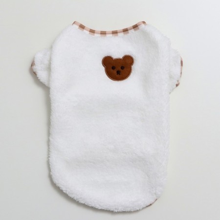 Sweatshirt for animals "Bear", size L, white (DS 30, Osh 28, OG 40 cm)-6
