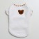 Sweatshirt for animals "Bear", size L, white (DS 30, Osh 28, OG 40 cm)