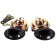 Sound signal SkyWay 004, electric, d = 105 mm, 12 V, 110 DCB, Black, 2 pcs