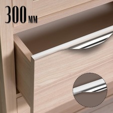 Penfois handle Cappio RP100ch, l = 300 mm, chromium color, 4 pcs.