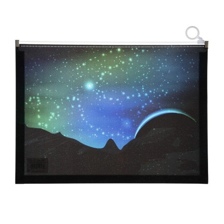 Lightning folder A4 format, 180MKR, with a drawing "Cosmos", mix-4