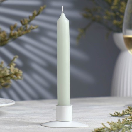 Candle Aromatic "Green Tea", 17x2 cm, 40 g