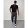 Cargo jeans men, size 46-48, dark gray color