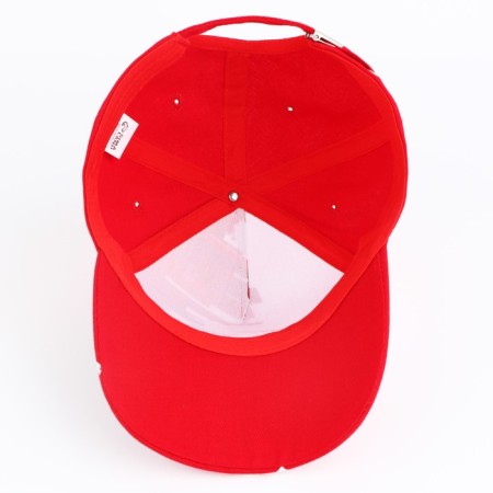 Women's cap RU Sport, Red color, rr 56-6