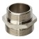 Nipple of the transition stout SFT-0004-112114, 1 1/2 "x 1/4", external thread, nickel. brass